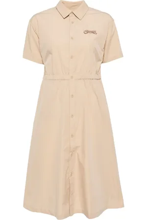Chocoolate Logo print short sleeve dress