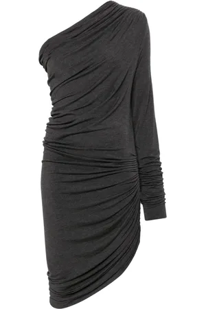 Norma Kamali Lazy Diana ruched minidress