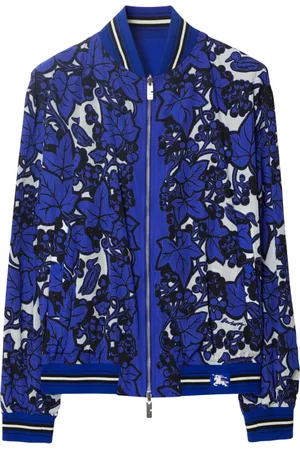 Burberry Reversible botanical-print bomber jacket