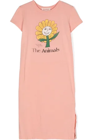 The Animals Observatory Gorilla cotton dress