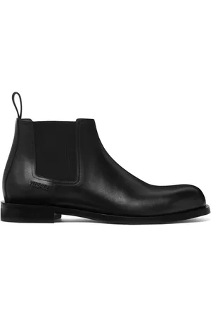 VERSACE Metropoli leather Chelsea boots