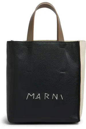 Marni Contrasting tote bag
