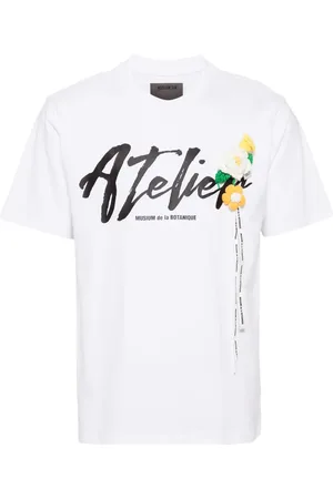 Musium Div. Knitted floral t-shirt