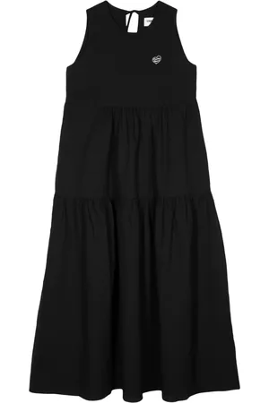 Chocoolate Tiered sleeveless dress
