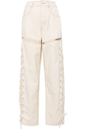 Izzue Cut-out leg trousers