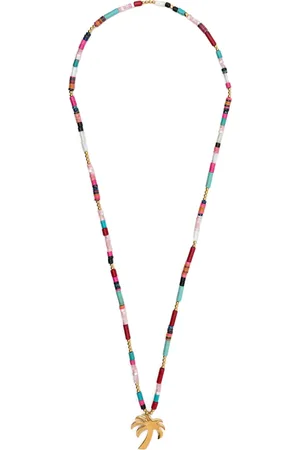 Palm Angels Palm bead-embellished necklace
