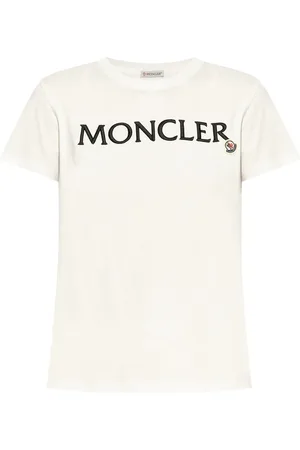 Moncler Logo-embroidered cotton T-shirt