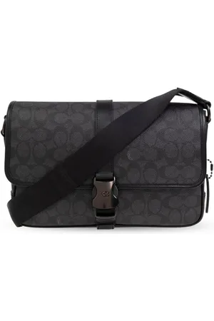 Coach Logo-printed flap shoulder bag