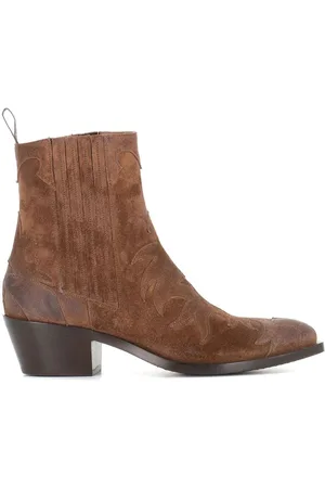 SARTORE Suede ankle boots