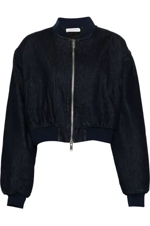 The Frankie Shop Micky denim bomber jacket