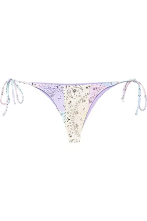MC2 SAINT BARTH Marielle paisley-print bikini bottoms