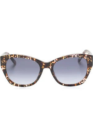 Marc Jacobs Logo-print square-frame sunglasses