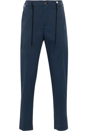 MYTHS Apollo herringbone chino trousers