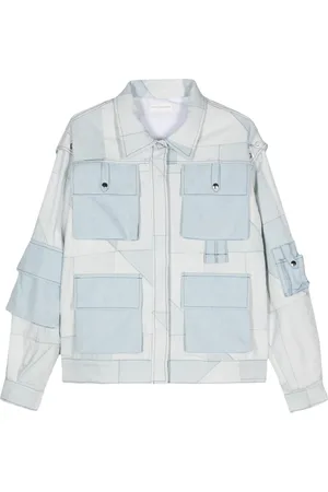 FAITH CONNEXION Panelled denim jacket