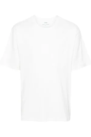 LARDINI Patch-pocket cotton T-shirt