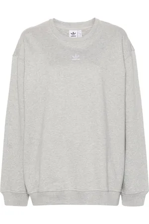 adidas Trefoil-logo cotton sweatshirt