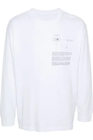 Maison Margiela Numbers-motif cotton T-shirt