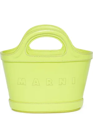 Marni Tropicallia logo-embroidered bucket bag
