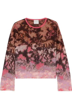 FORTE FORTE Crew-neck jacquard jumper