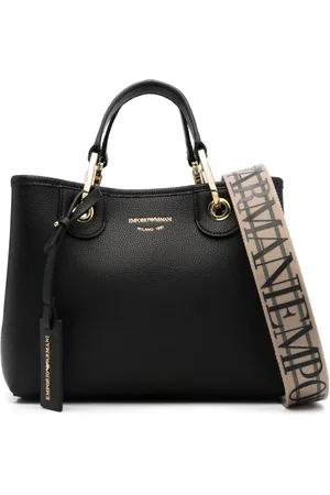 Emporio Armani Logo-debossed tote bag