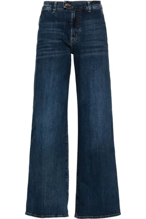 7 for all Mankind Tailored Lotta wide-leg jeans