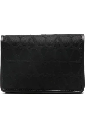 VALENTINO GARAVANI Toile Iconographe wallet
