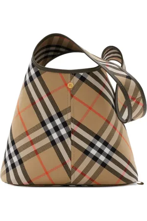 Burberry Small check-pattern shoulder bag