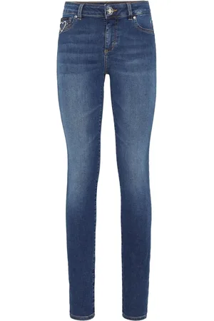 Philipp Plein Logo-appliqué skinny jeans