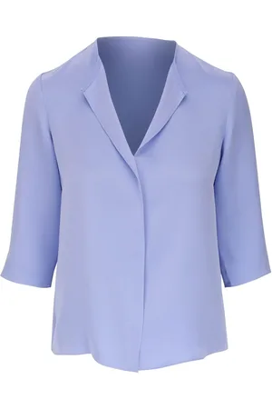 PETER COHEN V-neck silk shirt