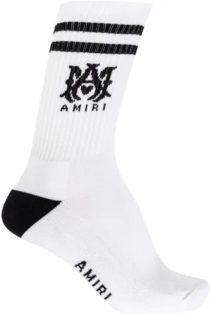 AMIRI Striped jacquard socks