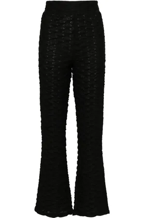HENRIK VIBSKOV Bubble Wrap high-waist bootcut trousers