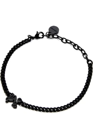 Palm Angels Logo-charm chain bracelet