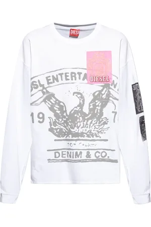 Diesel Graphic-print long-sleeve T-shirt