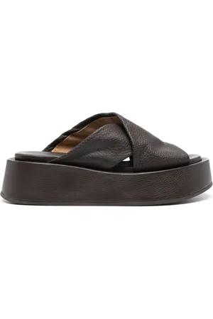 MARSÈLL Piattaforma 50mm leather sandals