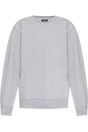 A.P.C. V-insert cotton sweatshirt