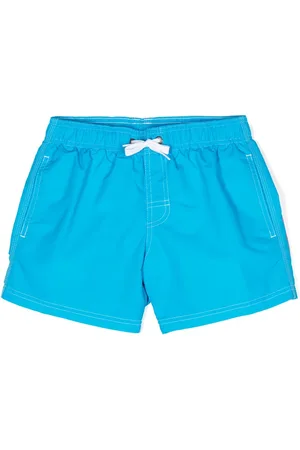 Sundek Logo-patch taffeta swim short