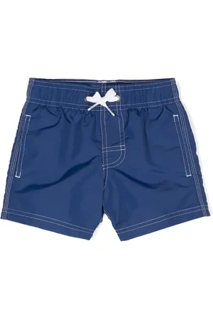 Sundek Logo-patch taffeta swim short