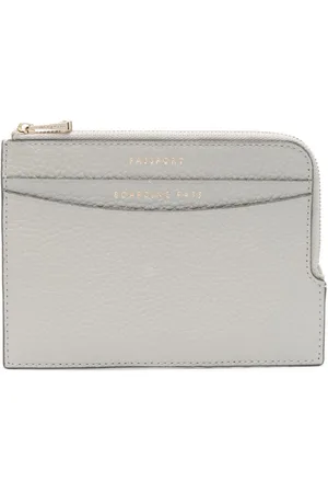 ASPINAL OF LONDON Zip-up leather travel wallet