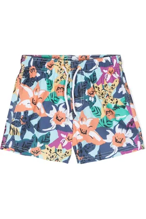 Sundek Graphic-print swim shorts