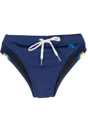 Sundek Rainbow drawstring swim trunks