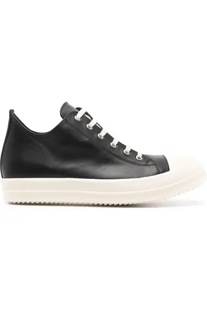 Rick Owens Colourblock keather sneakers