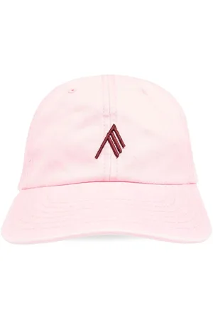 The Attico Logo-embroidered cotton cap