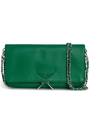 Zadig & Voltaire Rock leather clutch bag