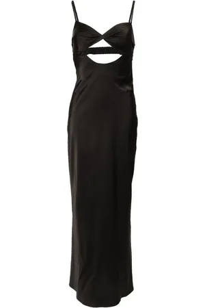 Atu Body Couture X RUE RA cut-out detail satin dress