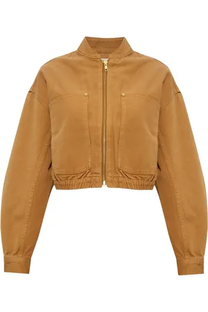 ULLA JOHNSON Cropped denim jacket