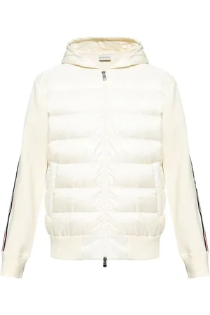 Moncler Padded-panel virgin wool hoodie