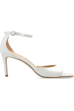 Stuart Weitzman Nudistia 75mm leather sandals