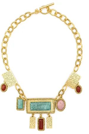 Aurélie Bidermann Malli multi-stone necklace
