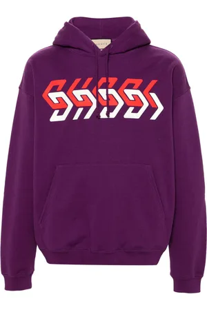 Gucci Logo-print cotton hoodie