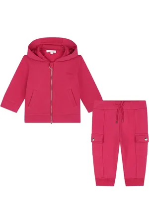 Chloé Logo-embroidered hooded tracksuit set